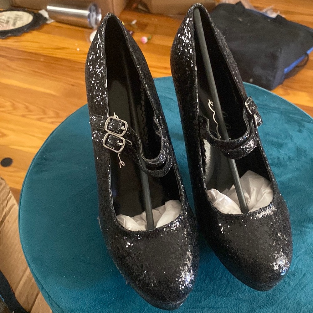 Women’s sequin heels